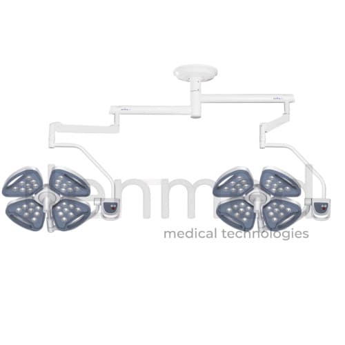 Двухкупольная потолочная LED операционная лампа KL-LED.SZ4 / SZ4